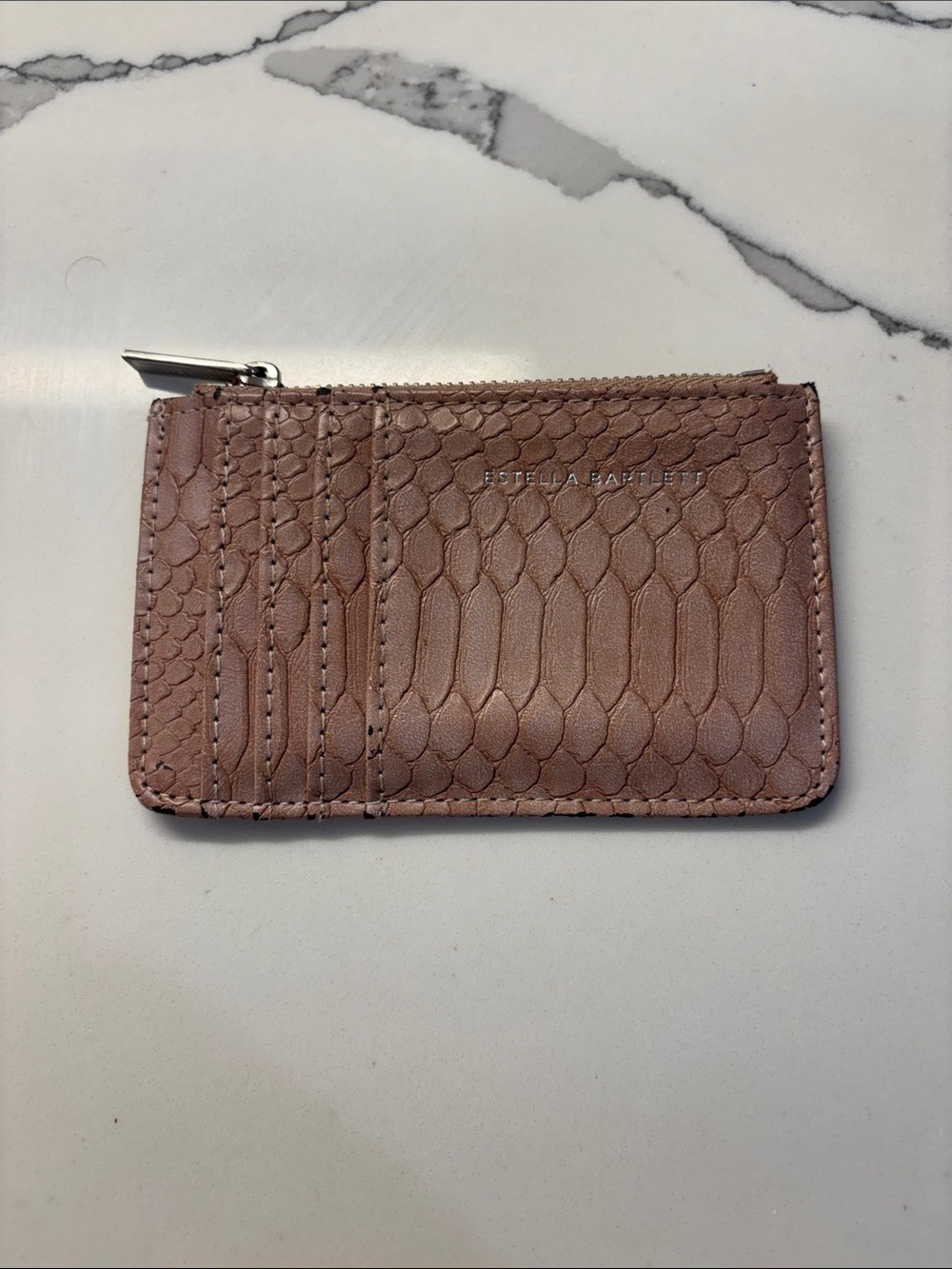 Mauve Textured Card & Key Holder